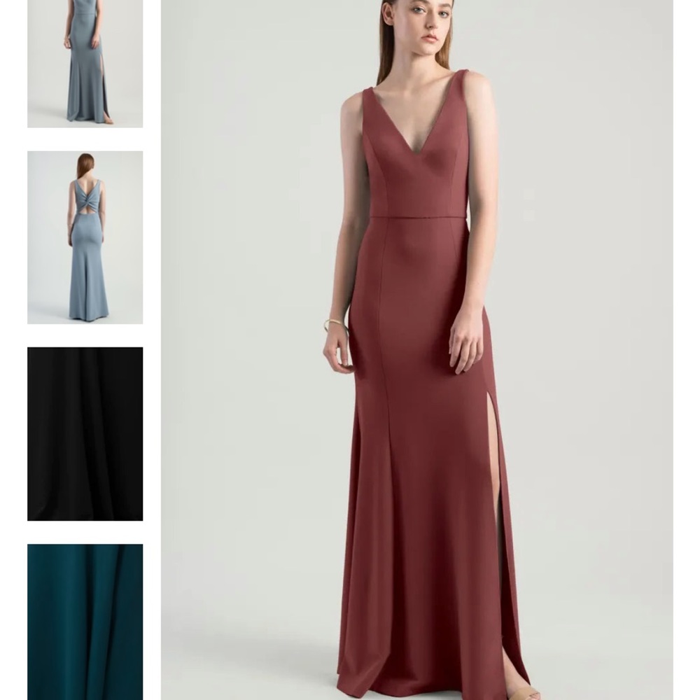 Jenny Yoo lyonne bridesmaid dress, cinnamon rose, sz 20, worn 1x and cleaned